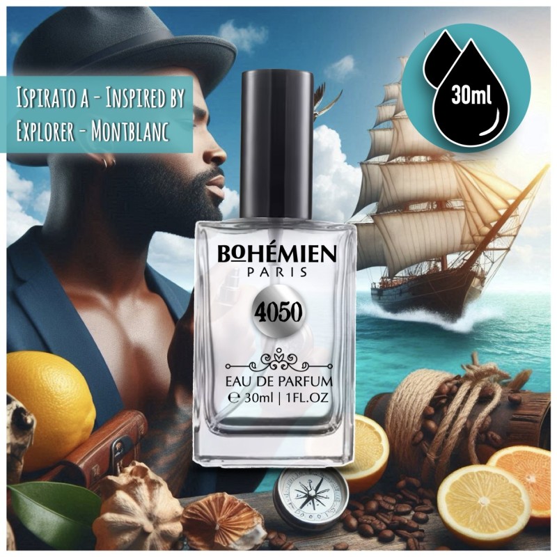 4050 - ispirato a Explorer Montblanc - Eau de Parfum