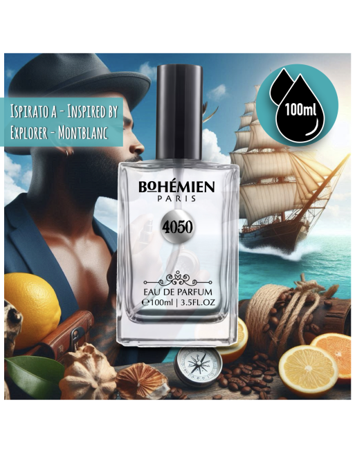 4050 - ispirato a Explorer Montblanc - 100ml Eau de Parfum