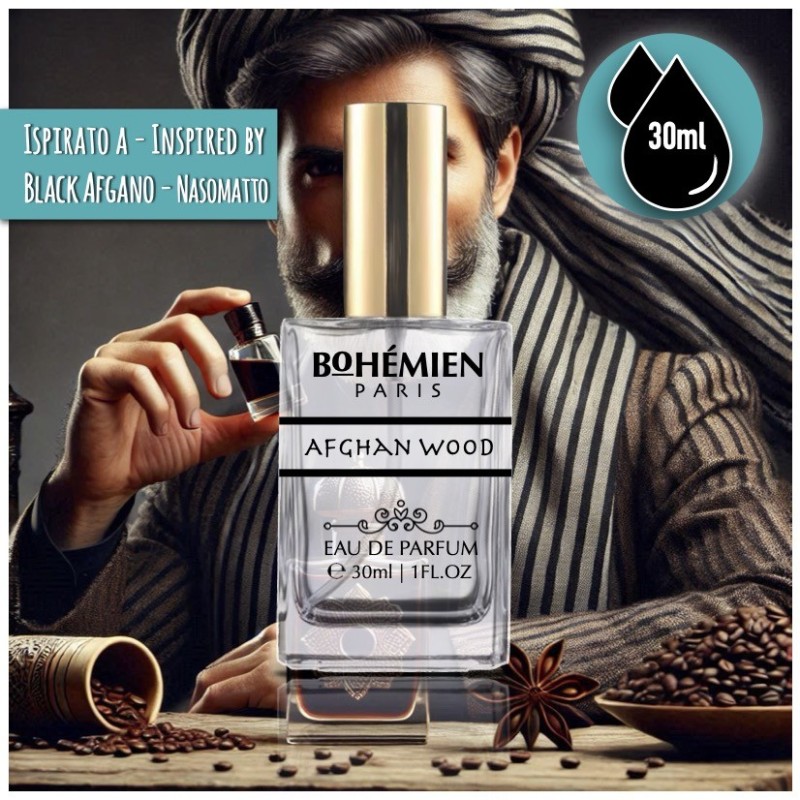 Afghan Wood - ispirato a Black Afgano Nasomatto - Eau de Parfum